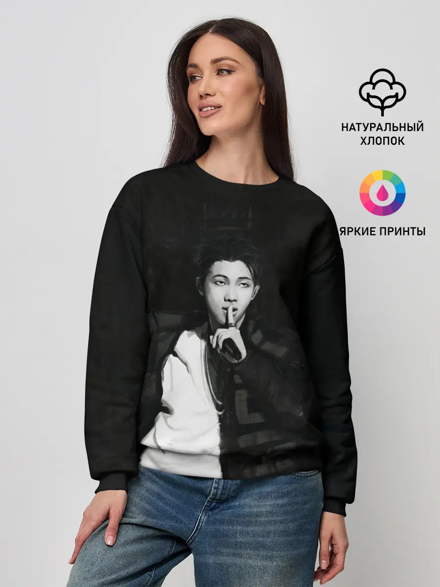 Женский свитшот / Namjoon black