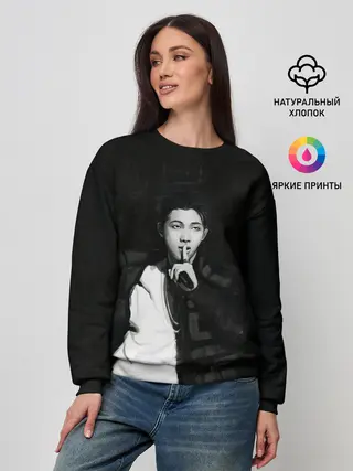 Женский свитшот / Namjoon black