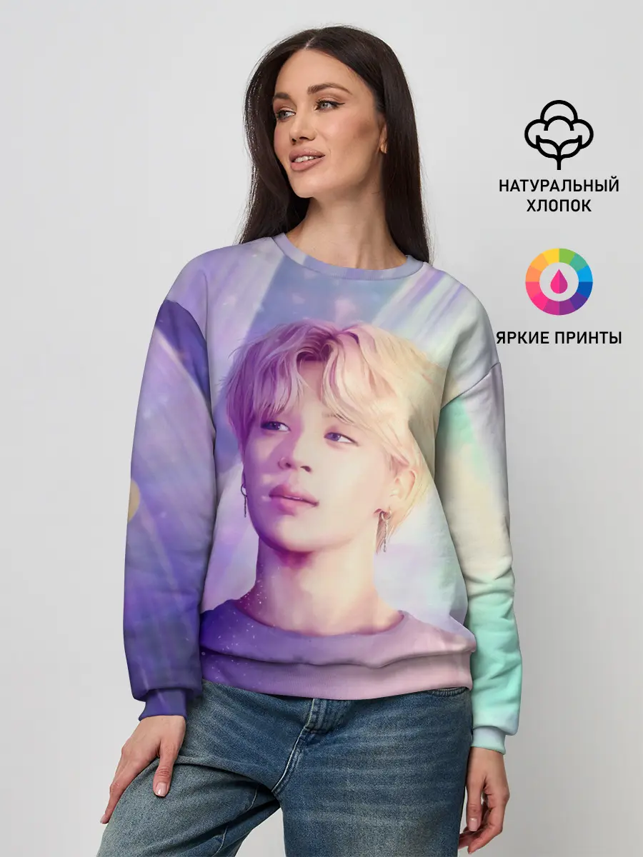 Женский свитшот / Kim Seok Jin Art