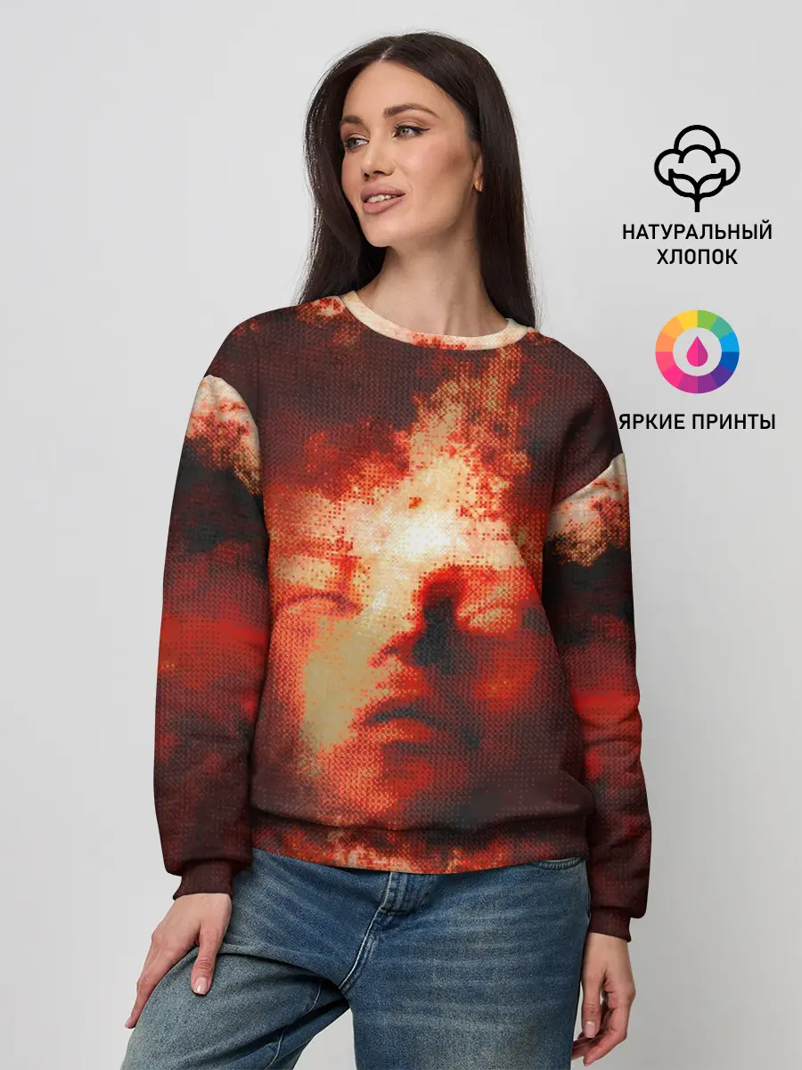 Женский свитшот / Озарение