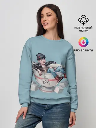 Женский свитшот / BTS in cup