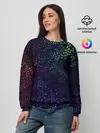 Женский свитшот / Настроение узоры