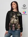 Женский свитшот / Resident Evil Village Димитреску с дочками
