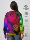Женский свитшот / Цветные Разводы