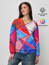 Женский свитшот / Абстрактные Фигуры