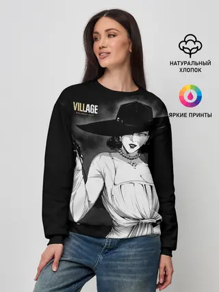 Женский свитшот / Lady Alcina Dimitrescu