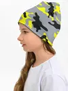 Детская шапка / Yellow camouflage