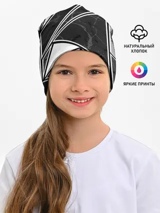 Детская шапка / Спортивная геометрия