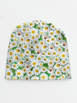 Детская шапка / Ромашки