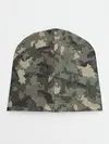 Детская шапка / Камуфляж с толстыми котами