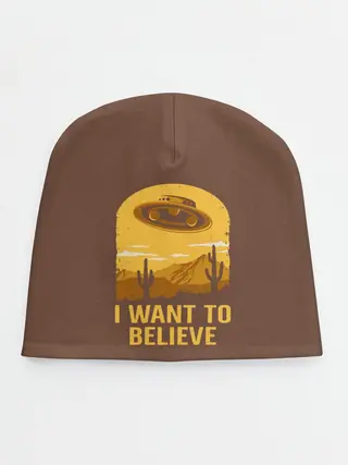 Детская шапка / I want to belive