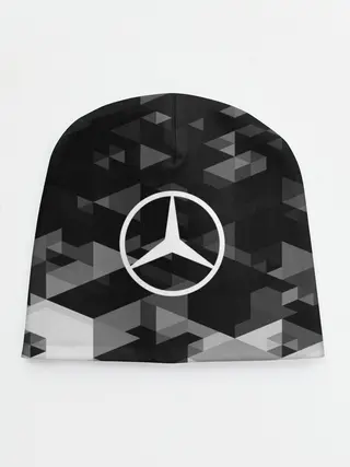 Детская шапка / Mercedes sport geometry