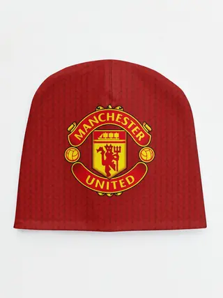 Детская шапка / Manchester United Knitted