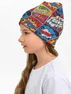 Детская шапка / Pop art pattern