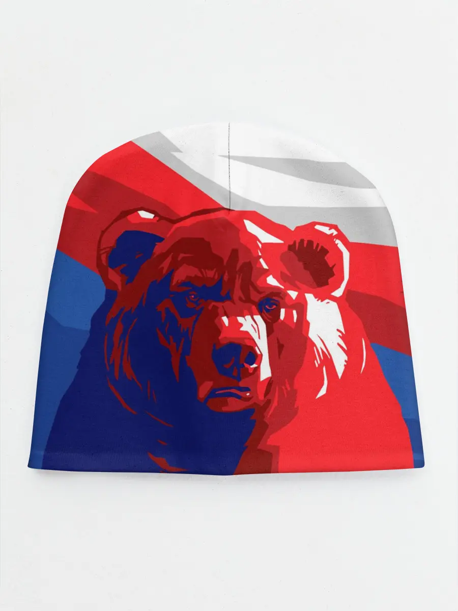 Детская шапка / Российский медведь