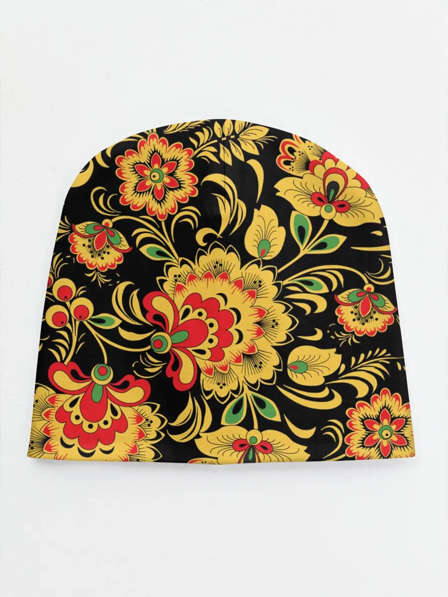 Детская шапка / Хохлома