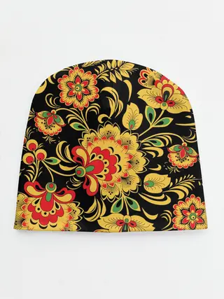 Детская шапка / Хохлома