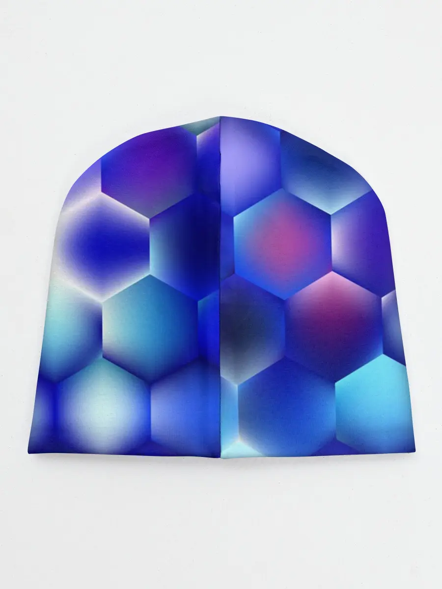 Детская шапка / Синяя чешуя змеи