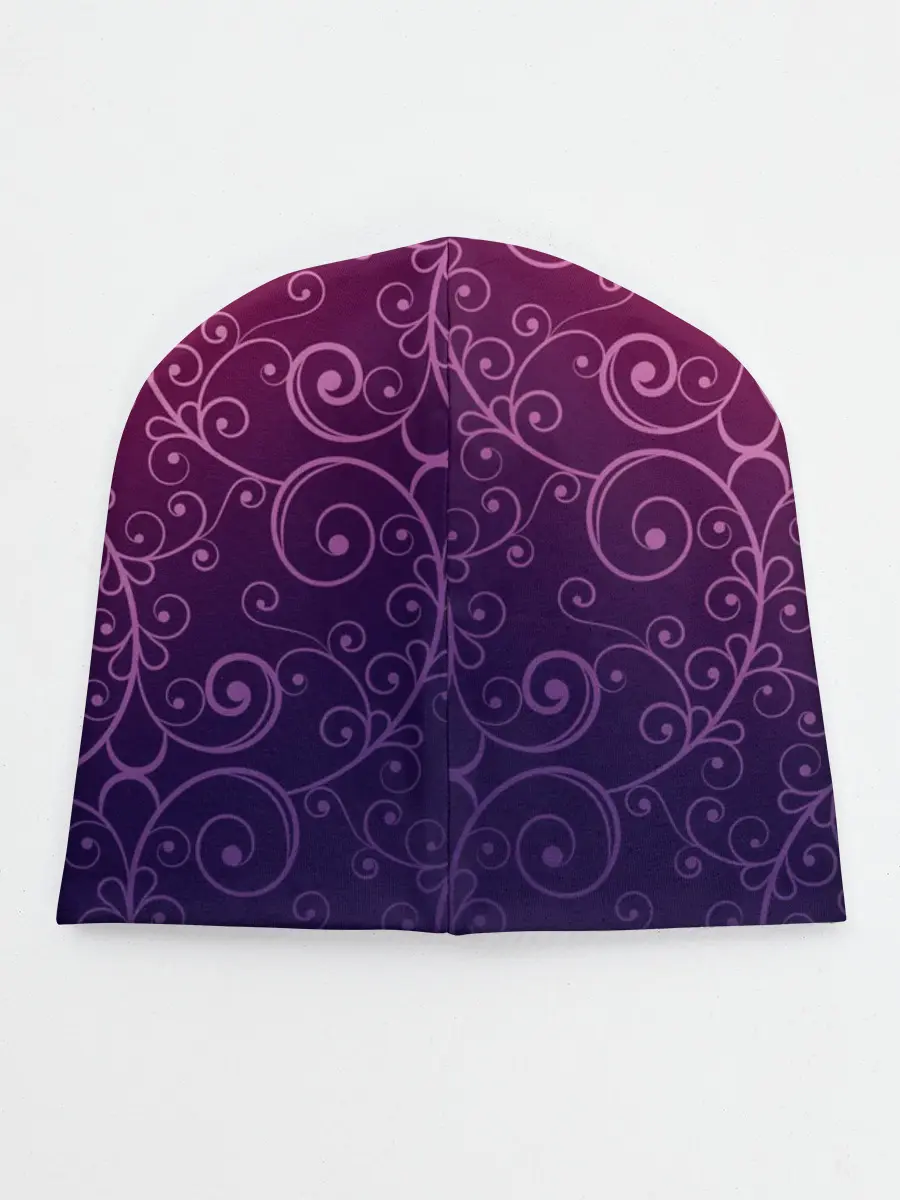 Детская шапка / Цветочный узор