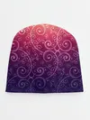Детская шапка / Цветочный узор