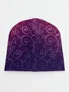 Детская шапка / Цветочный узор