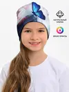 Детская шапка / ВОЛШЕБНАЯ БАБОЧКА.