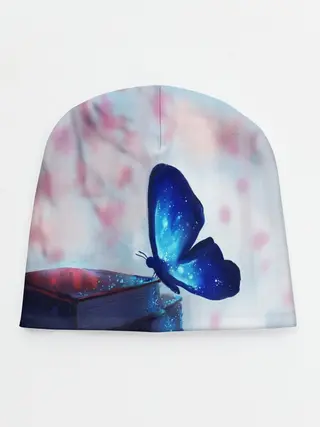 Детская шапка / ВОЛШЕБНАЯ БАБОЧКА.