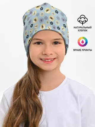 Детская шапка / Пчелки