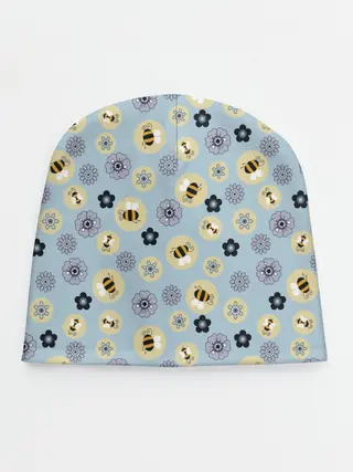 Детская шапка / Пчелки