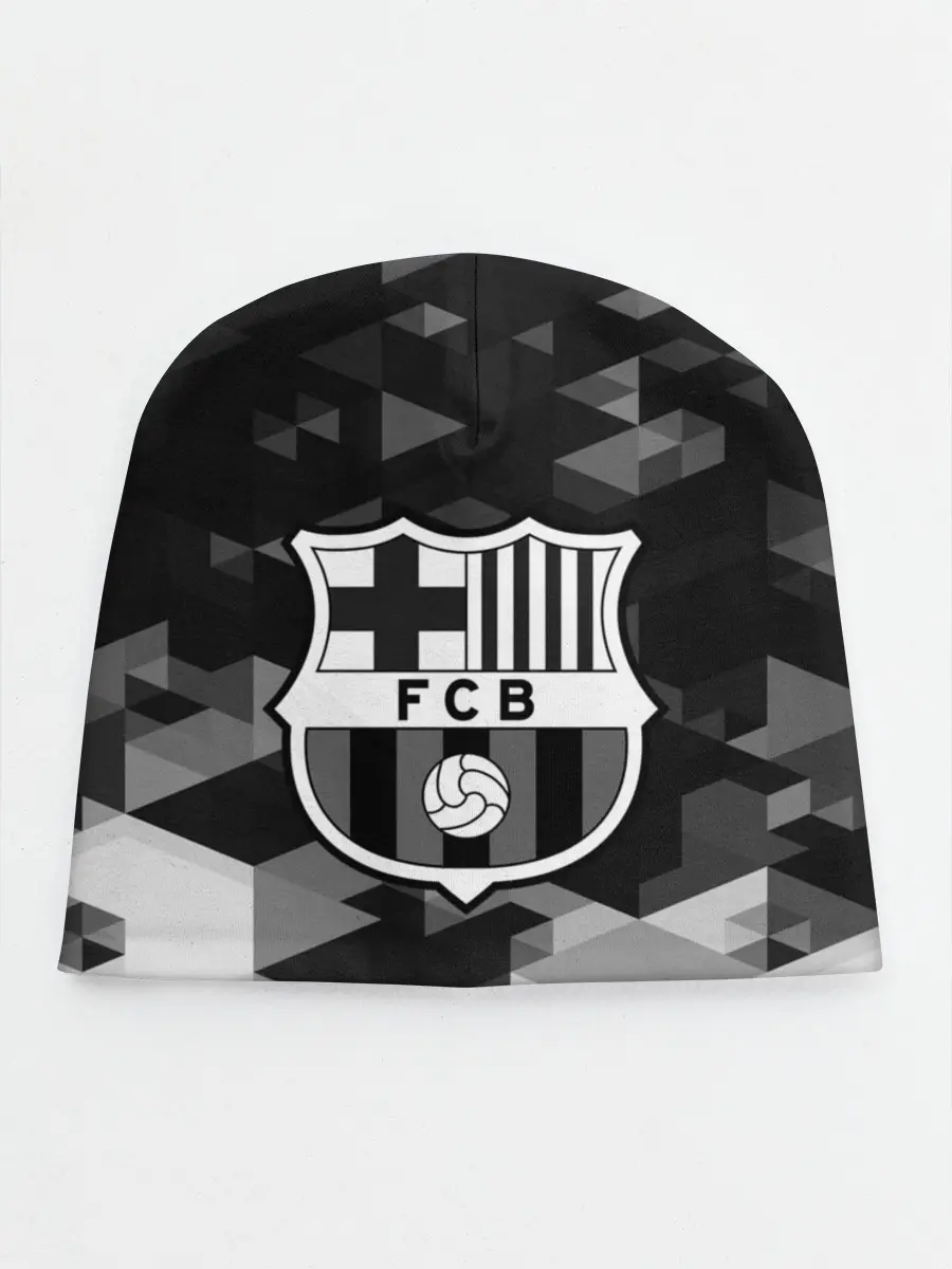 Детская шапка / FC Barcelona sport geometry