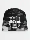 Детская шапка / FC Barcelona sport geometry