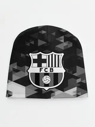 Детская шапка / FC Barcelona sport geometry