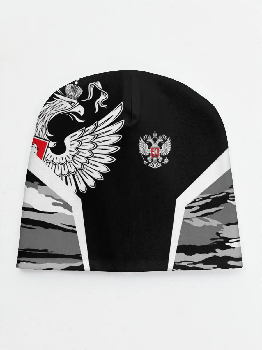 Детская шапка / Камуфляж Россия