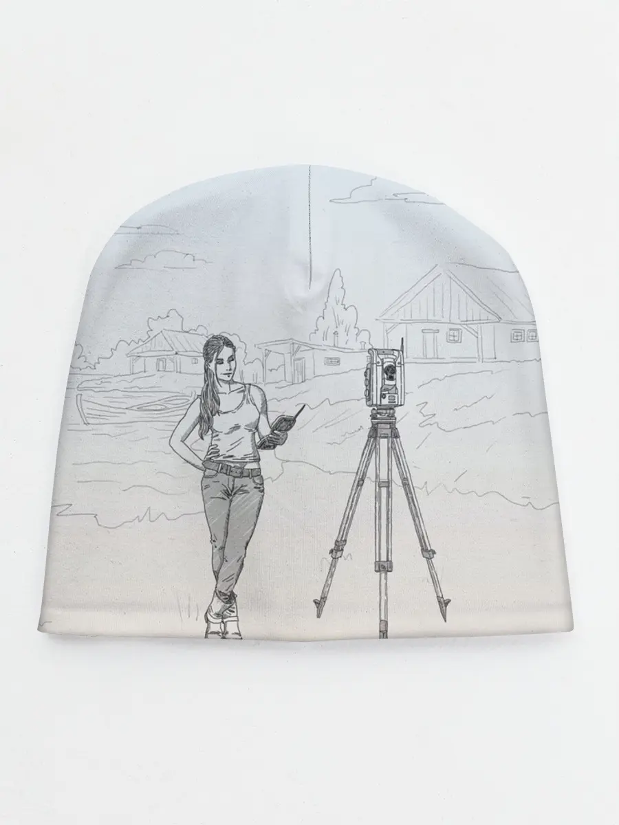 Детская шапка / Девушка с контроллером