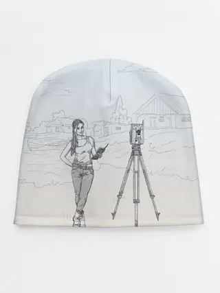 Детская шапка / Девушка с контроллером