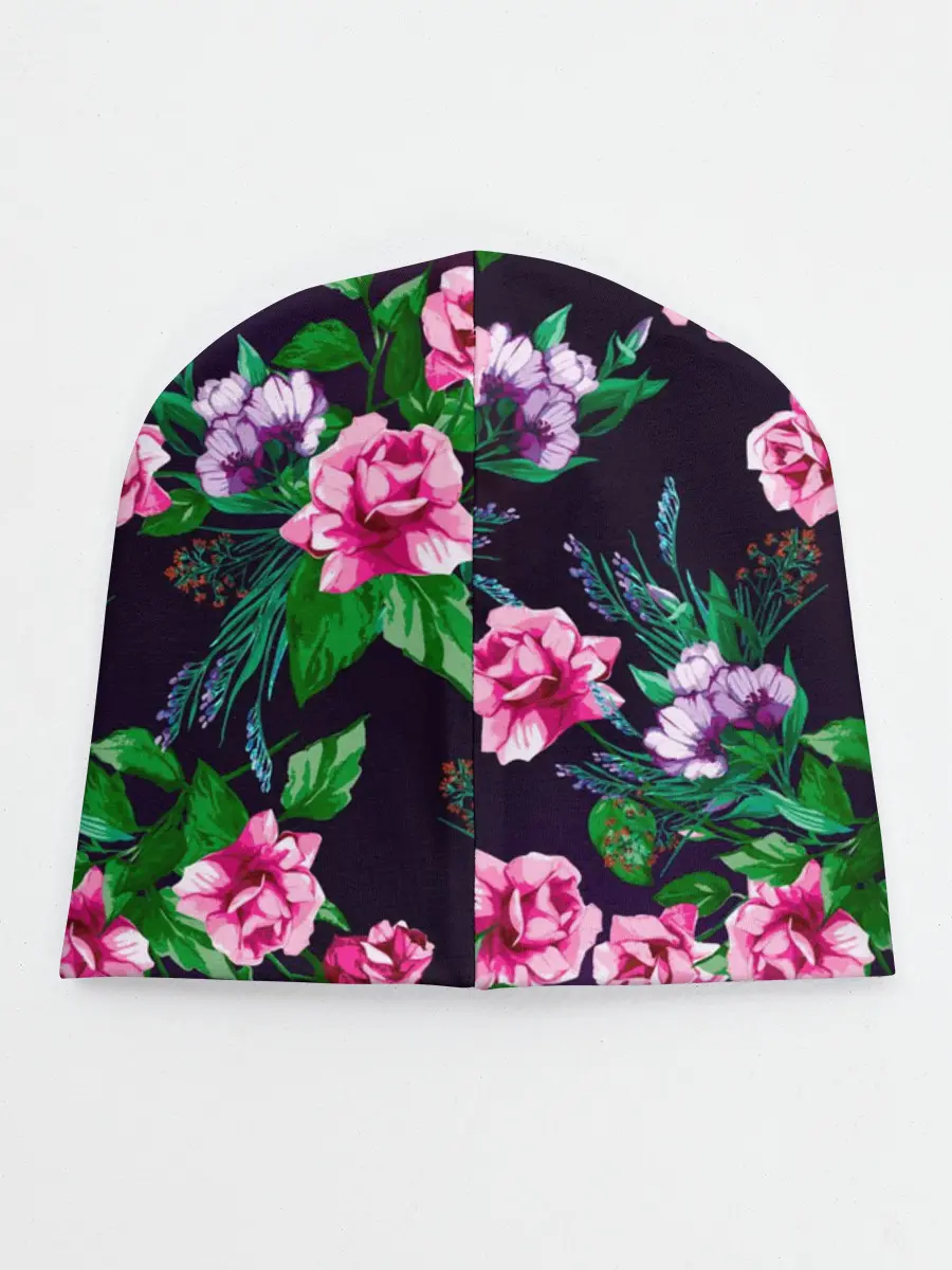 Детская шапка / Розы