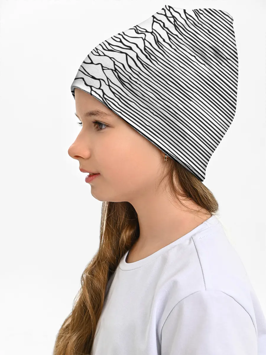 Детская шапка / White