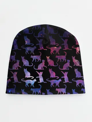 Детская шапка / Космические Коты