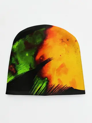 Детская шапка / Космос