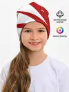 Детская шапка / ГЕОМЕТРИЧЕСКОЕ СЕРДЦЕ.