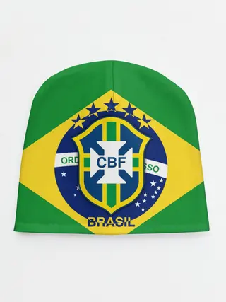 Детская шапка / Сборная Бразилии флаг