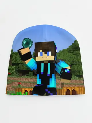 Детская шапка / Стив бросает ендерперл.