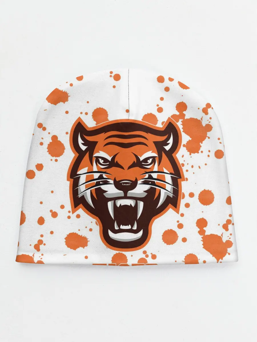 Детская шапка / Огненный тигр