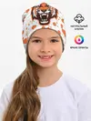 Детская шапка / Огненный тигр