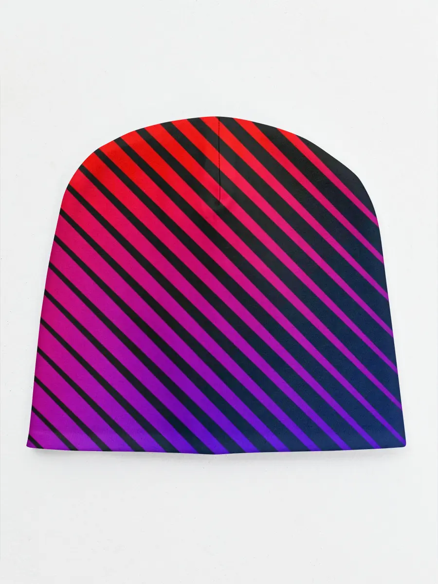 Детская шапка / Градиентные линии