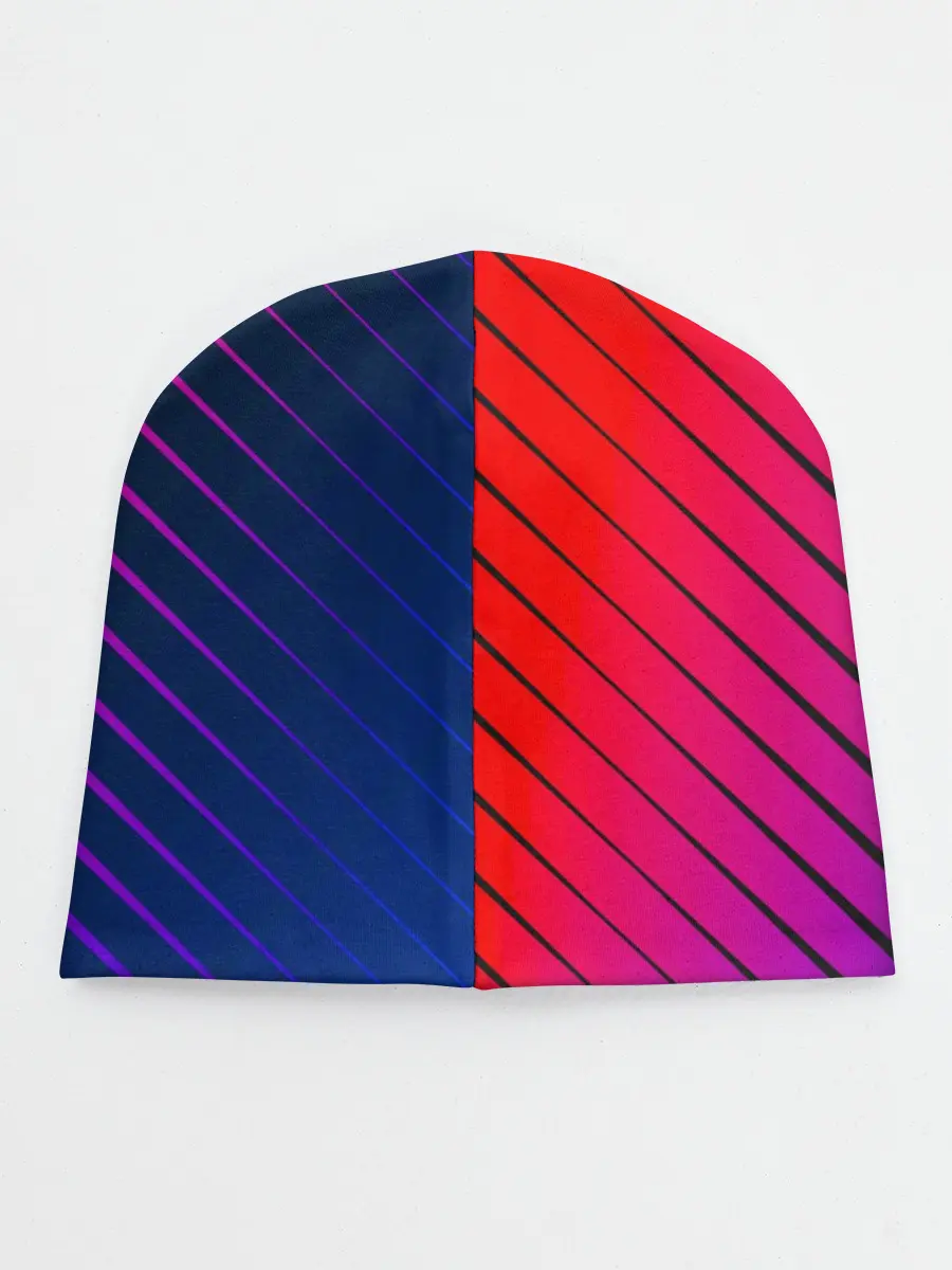 Детская шапка / Градиентные линии