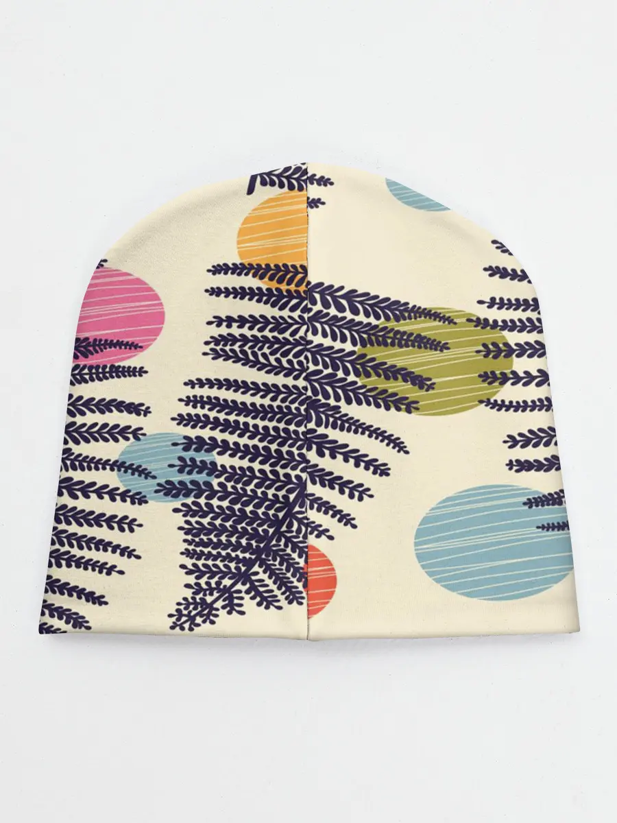 Детская шапка / Тропики паттерн