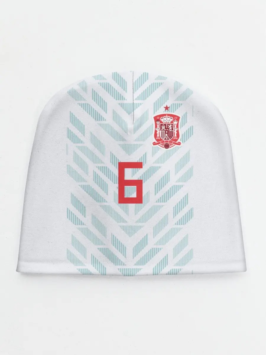 Детская шапка / Iniesta away WC 2018
