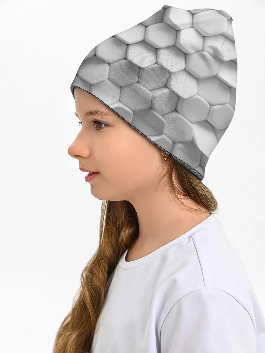 Детская шапка / Геометрическая живопись