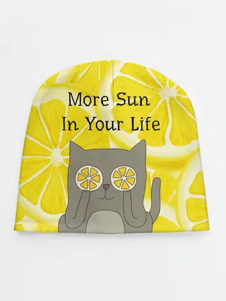 Детская шапка / More Sun In Your Life
